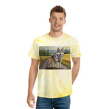 Czechoslovakian Vlciak Wolfdog Classic Tie-Dye Tee, Cyclone