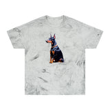 Doberman Pinscher #2  -  Unisex Relaxed Fit Color Blast T-Shirt