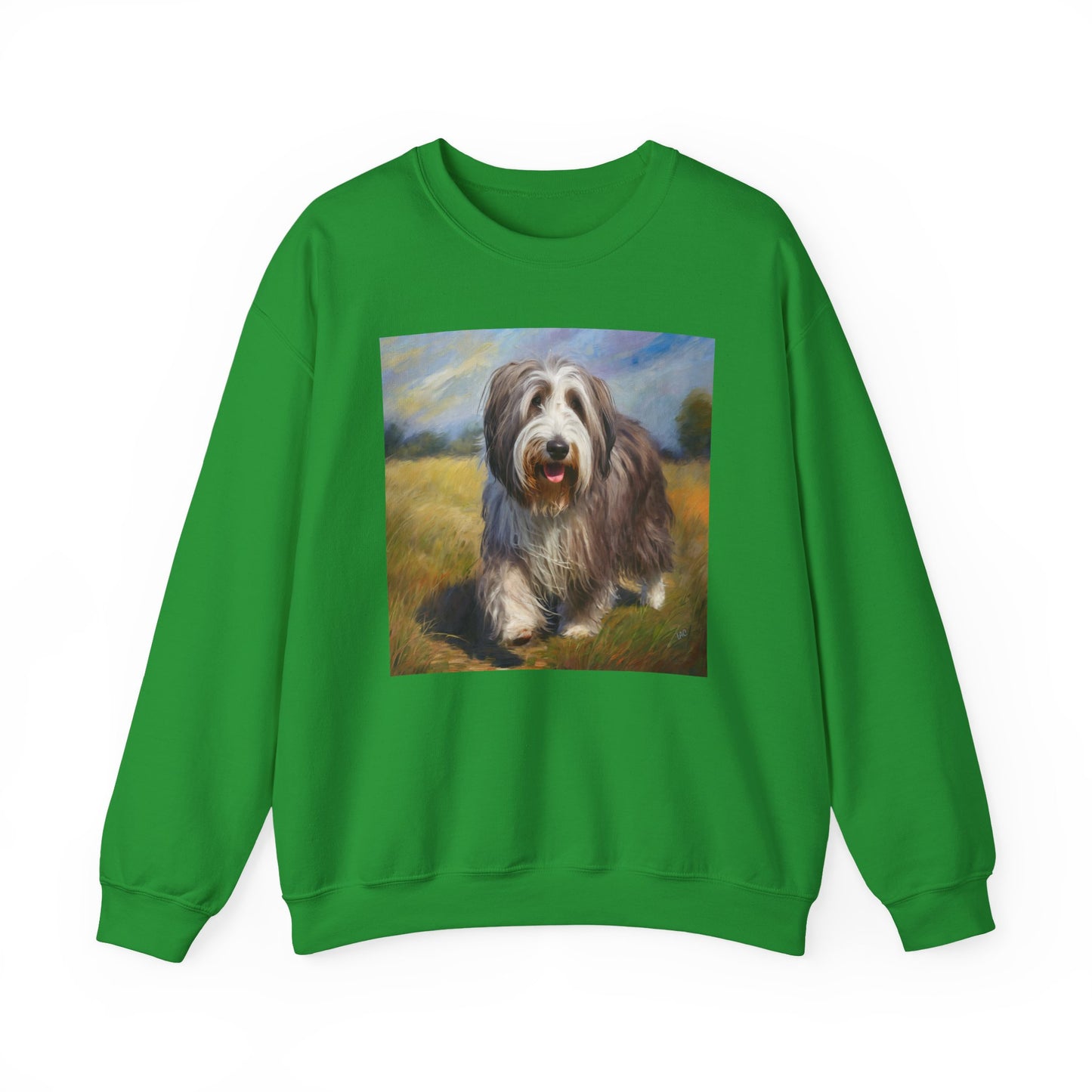 Bearded Collie Charm Crewneck Sweatshirt