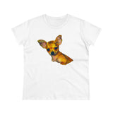 Chihuahua 'Belle' Women's Midweight Cotton Tee