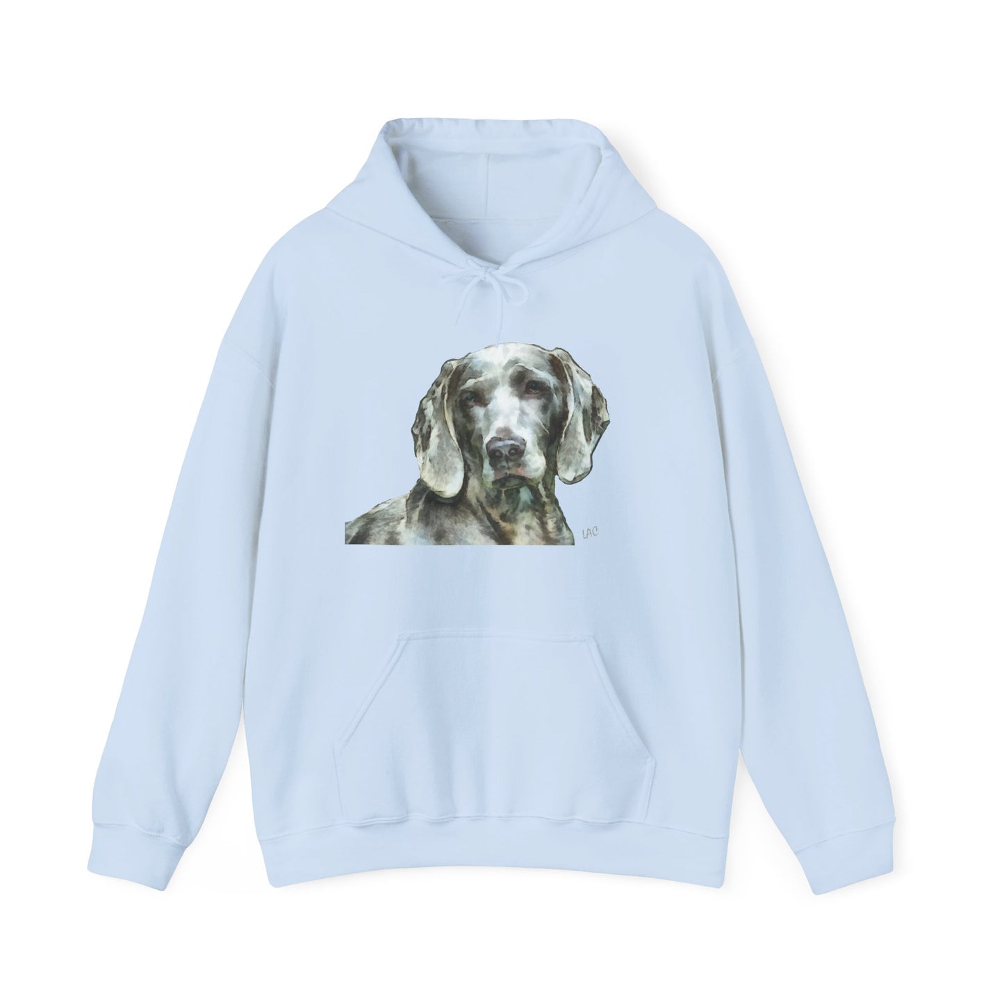 Weimaraner 'Grayson' Unisex Hoodie: Cozy Charm
