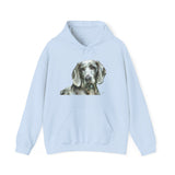 Weimaraner 'Grayson' Unisex Hoodie: Cozy Charm