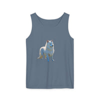 Volpino Italiano Unisex Relaxed Fit Garment-Dyed Tank Top