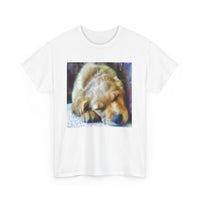 Golden Retriever 'Zuko' Unisex Heavy Cotton Tee