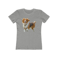 Nederlandse Kooikerhondje  - Women's Slim Fit Ring-spun Cotton Tee