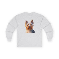 Silky Terrier Unisex Classic Cotton Long Sleeve Tee