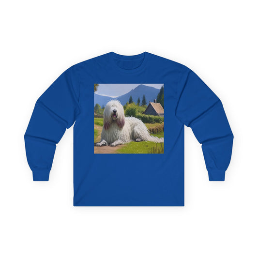 Hungarian Komondor Unisex Classic Cotton Long Sleeve Tee