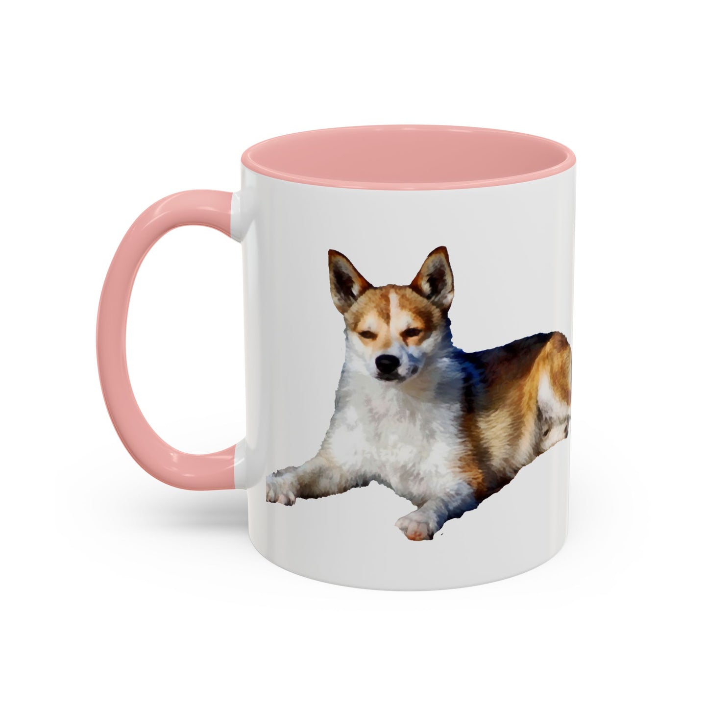 Norwegian Lundehund Accent Coffee Mug