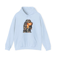 Gordon Setter 'Angus' Unisex 50/50 Hoodie