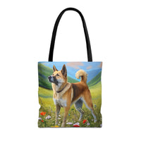 Korean Jindo Polyester Tote Bag (AOP)