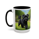 Affenspinscher  Accent Coffee Mug (11, 15oz)