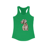 Weimaraner 'Rocky' - Women's Racerback Tank