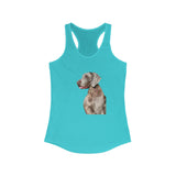 Weimaraner 'Rocky' - Women's Racerback Tank