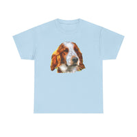 Irish Red & White Setter Unisex Heavy Cotton Tee