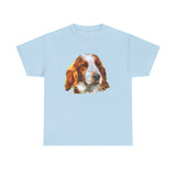 Irish Red & White Setter Unisex Heavy Cotton Tee