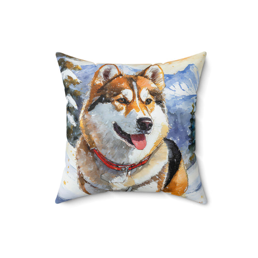 Chinook Spun Polyester Square Throw Pillow