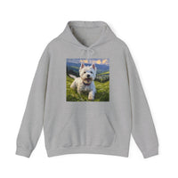 Westie Unisex 50/50 Hooded Sweatshirt