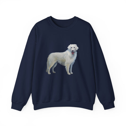 Slovensky Cuvac Unisex 50/50 Crewneck Sweatshirt