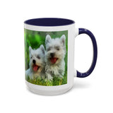 West Highland Terrier 'Westie' - Ceramic Accent Coffee Mug (11, 15oz)