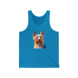 Silky Terrier - Unisex Ring-Spun Cotton Jersey Tank