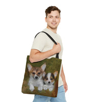 Welsh Corgi 'Cousins' Tote Bag