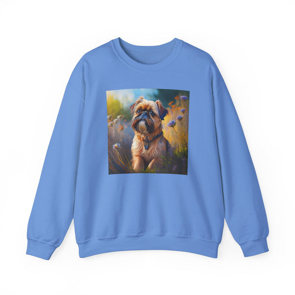 Brussels Griffon Unisex 50/50 Crewneck Sweatshirt