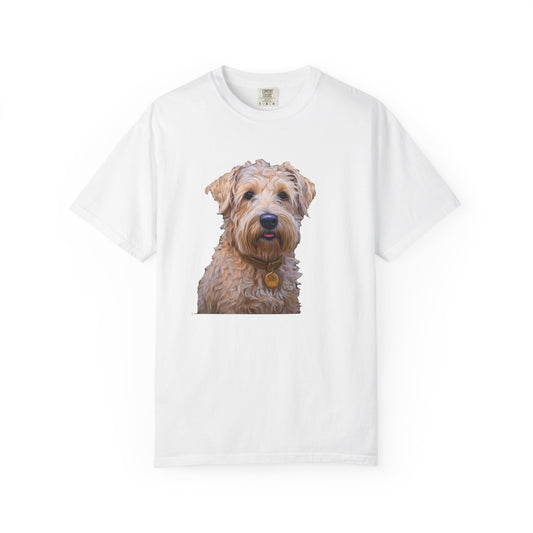 Soft Coated Wheaten Terrier Unisex Relaxed Fit Garment-Dyed T-shirt
