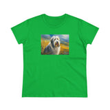 Old English Sheepdog Women's Midweight Cotton Tee