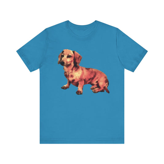 Dachshund 'Simone' Classic Jersey Short Sleeve Tee