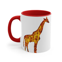 Giraffe 'Camile' Accent Coffee Mug, 11oz