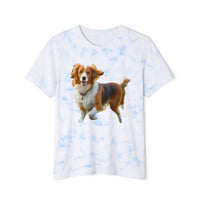 Nederlandse Kooikerhondje  Unisex Fashion Tie-Dyed T-Shirt