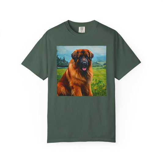 Leonberger Dog Lover - Unisex Garment-Dyed T-Shirt