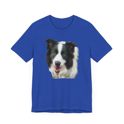Border Collie #2 Unisex Jersey Short Sleeve Tee