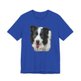 Border Collie #2 Unisex Jersey Short Sleeve Tee