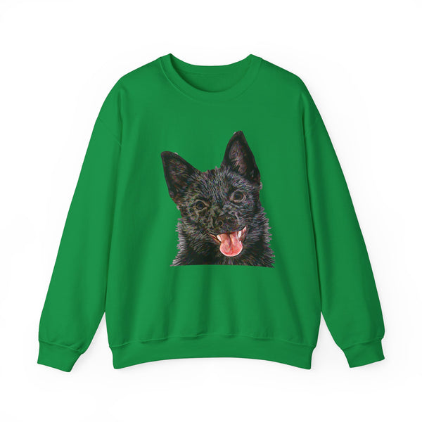 Schipperke Unisex 50/50  Crewneck Sweatshirt