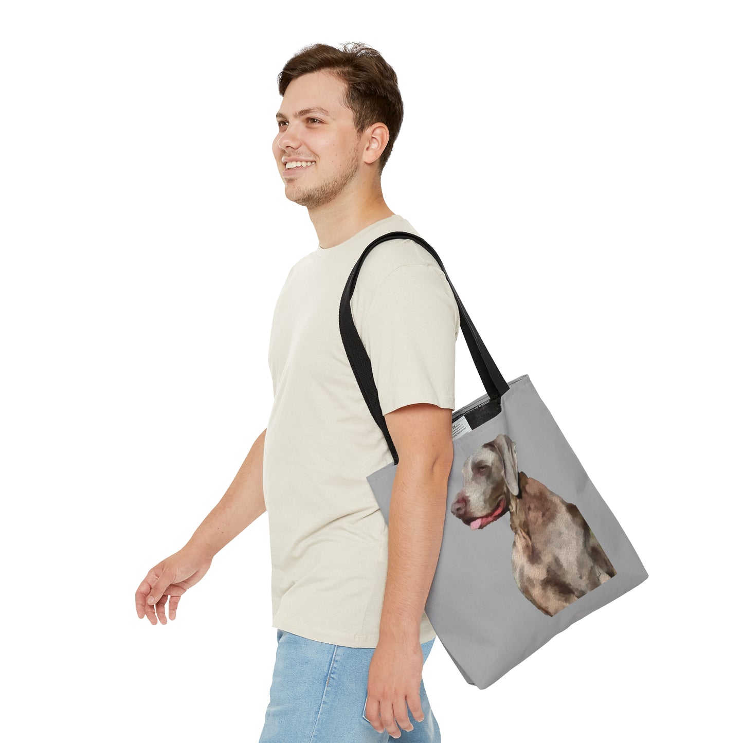 Weimaraner 'Rocky' Tote Bag