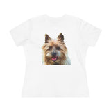 Cairn Terrier 'Toto' Women's Relaxed Fit Cotton Tee