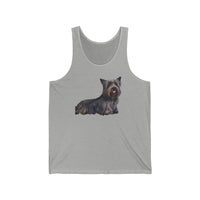 Skye Terrier Unisex Jersey Tank