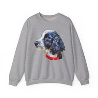 English Cocker Spaniel 'Tango' Unisex 50/50 Crewneck Sweatshirt