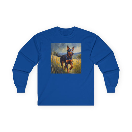 Lancashire Heeler Classic Cotton Long Sleeve Tee