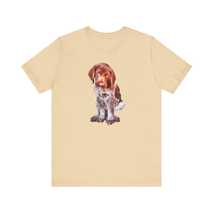 German Shorthaired Pointer 'Benny' Unisex Jersey Short Sleeve Tee