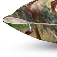 Catahoula Spun Polyester Throw Pillow