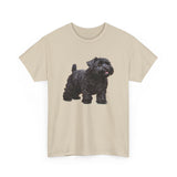 Black Russian Terrier  -  Unisex Heavy Cotton Tee