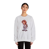 Benny Unisex 50/50 Crewneck Sweatshirt for German Shorthair Pointers