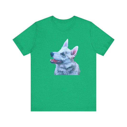 Norwegian Buhund - Unisex Jersey Short Sleeve Tee