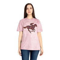 Race Horse Unisex Cotton Color Blast T-Shirt