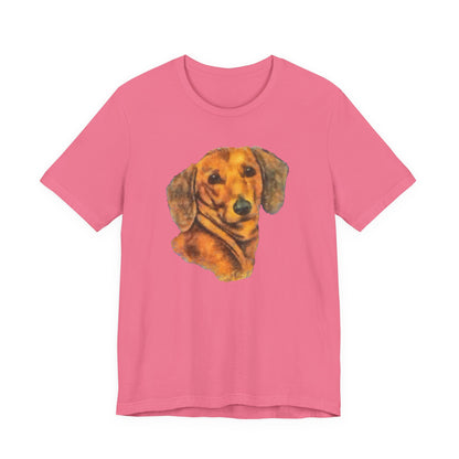 Dachshund 'Doxie 1' Unisex Jersey Short Sleeve Tee