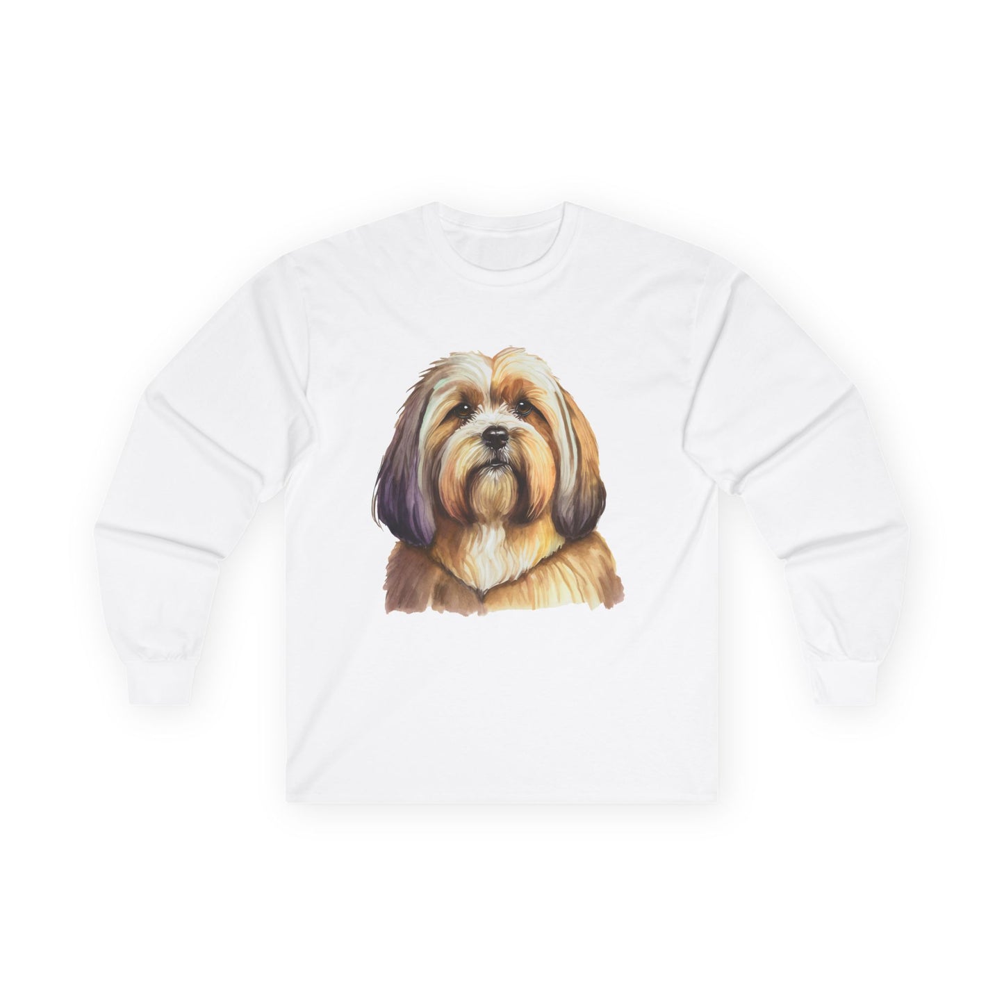 Lhasa Apso Unisex Cotton Long Sleeve Tee