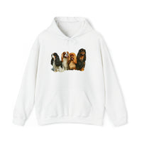 King Charles Spaniels 'Cavalier Club' Unisex 50/50 Hoodie