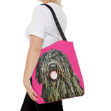 Puli Polyester Canvas Tote Bag (AOP)